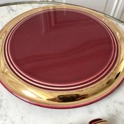 Art Deco set wine lees color 30s
