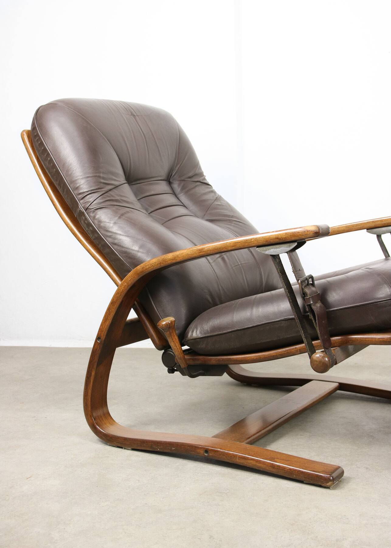 The Panter Leather Lounge Set by Arnt Lande for Westnofa, 70s