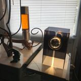 Lampe de Table Vintage • V.SmokedGray • Space Age • 1970