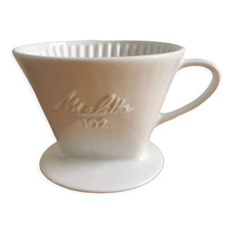 Filtre pour cafetière en porcelaine melitta vintage