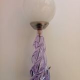 Sèvres colored crystal lamp base