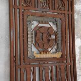 Metal and bronze ironwork entrance door Charles Piguet Lyon 1919