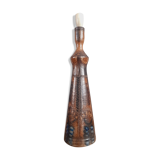 Pied de lampe en grès année 60 signé Jean Claude Courjault  Kéraluc Quimper.