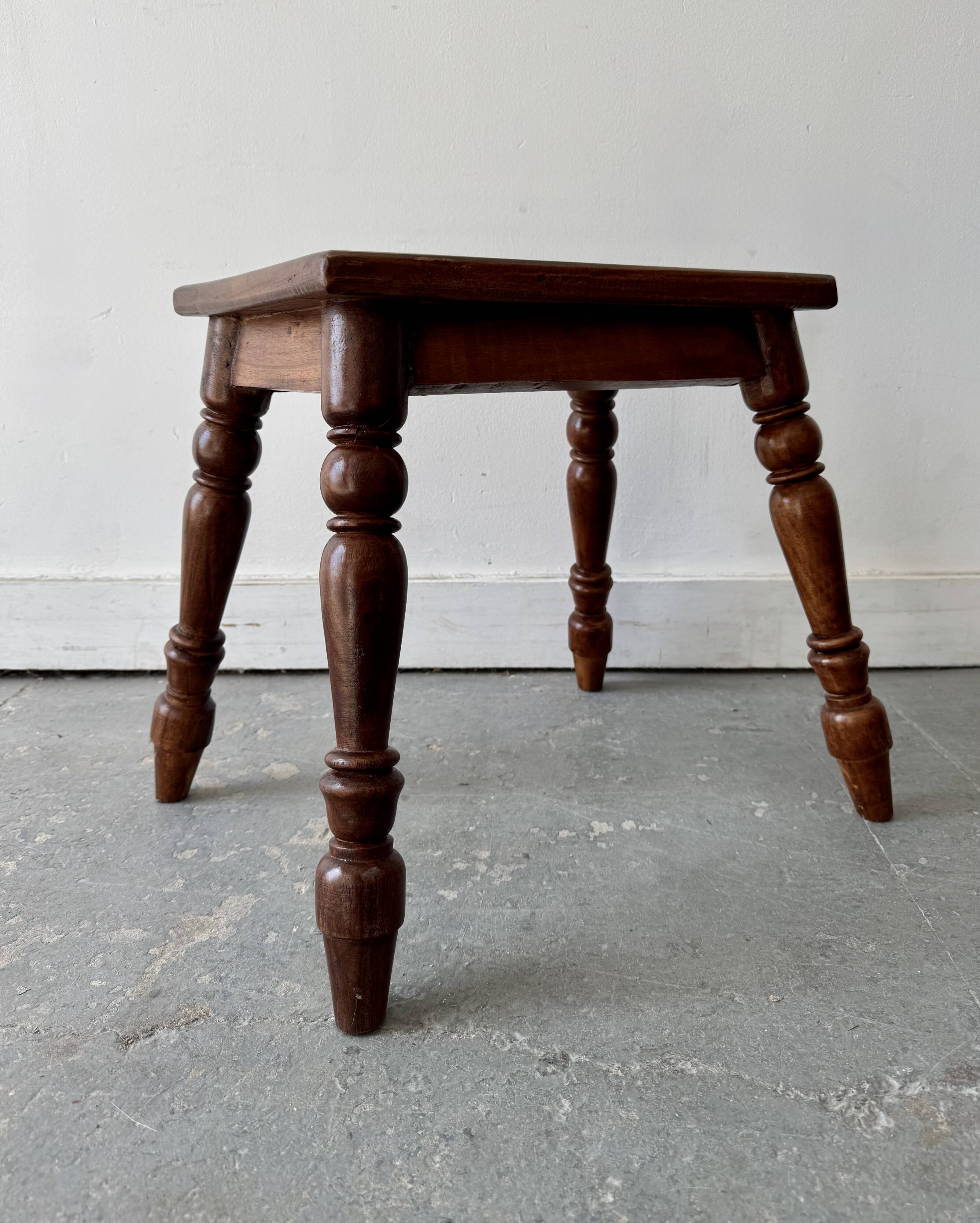 Traditional Wooden Stool