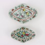 Group of 6 porcelain saucers, China, 19th century
