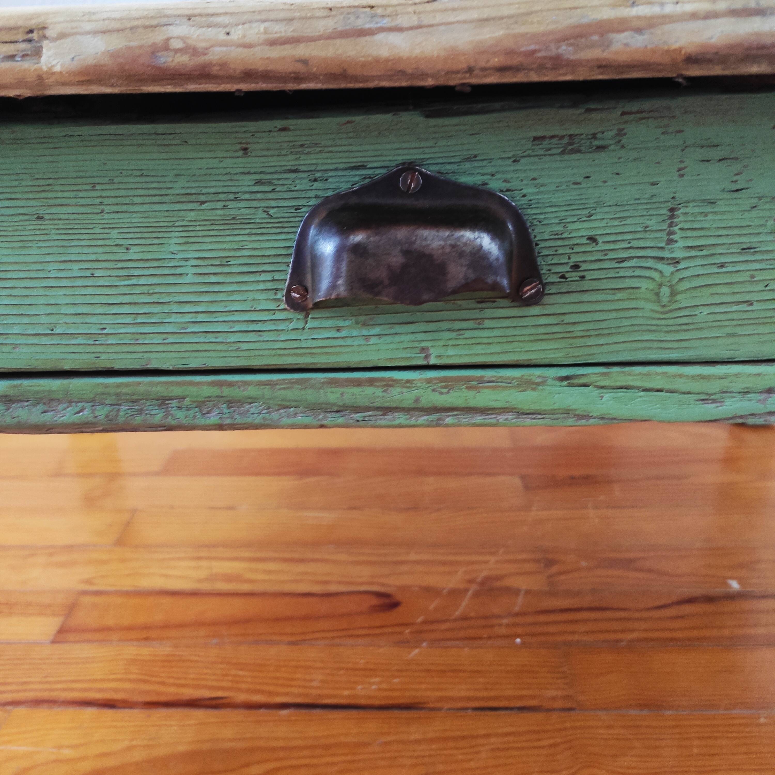 Weathered farmhouse coffee table