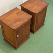 Pair of Dutch Art Deco nightstands, 1930s