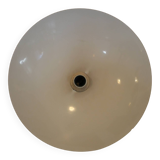 White lacquered metal pendant light 400mm