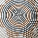 African mural basket