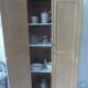 Vintage Parisian wardrobe has been completely sanded and waxed.