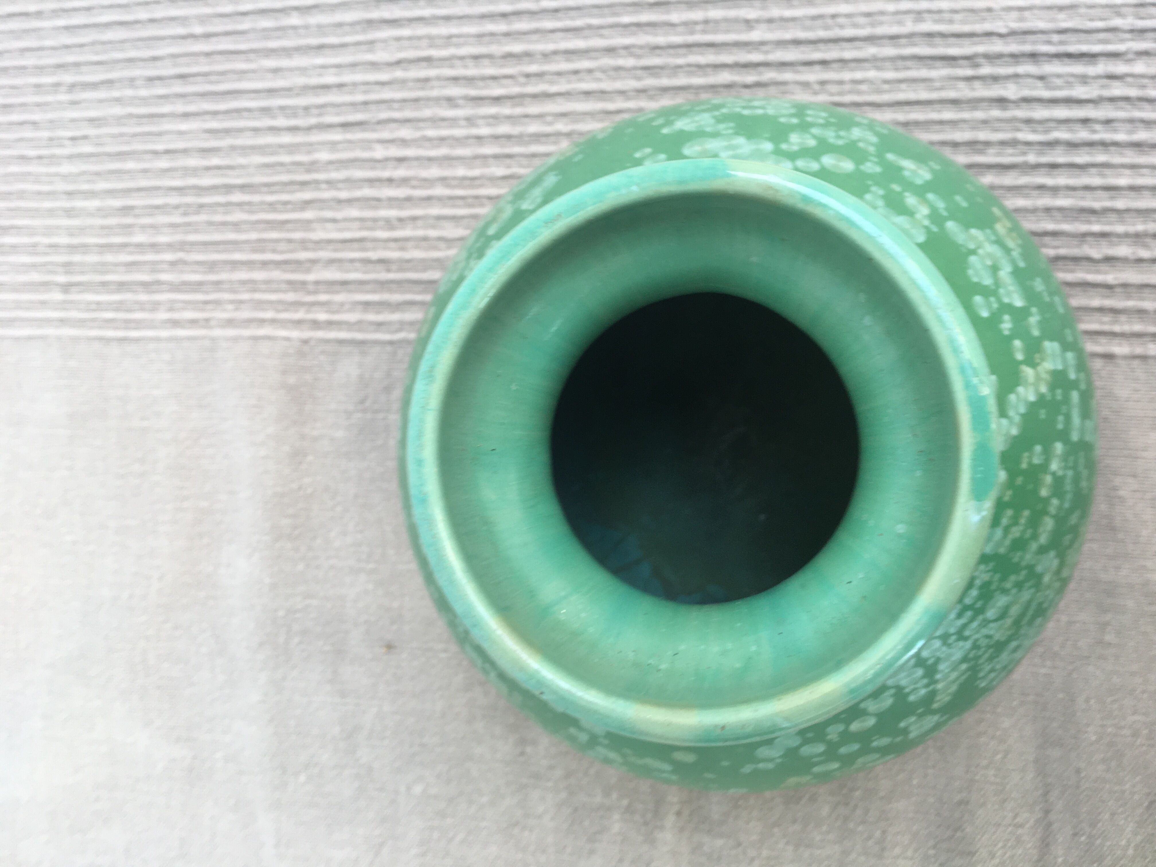 Vase céramique sarguemines vintage