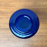 Glass vase from the GDR, mid-century from Veb Glaswerk Harz Derenburg, 1960s.