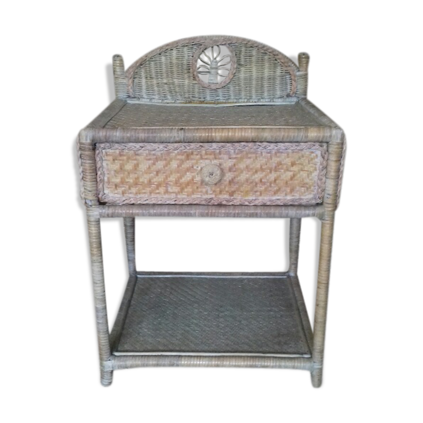 Rattan bedside furniture