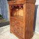 Meuble commode haute XIXème avec niche