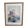 Watercolor signed, artist label on the back Valence, André Raynaud
