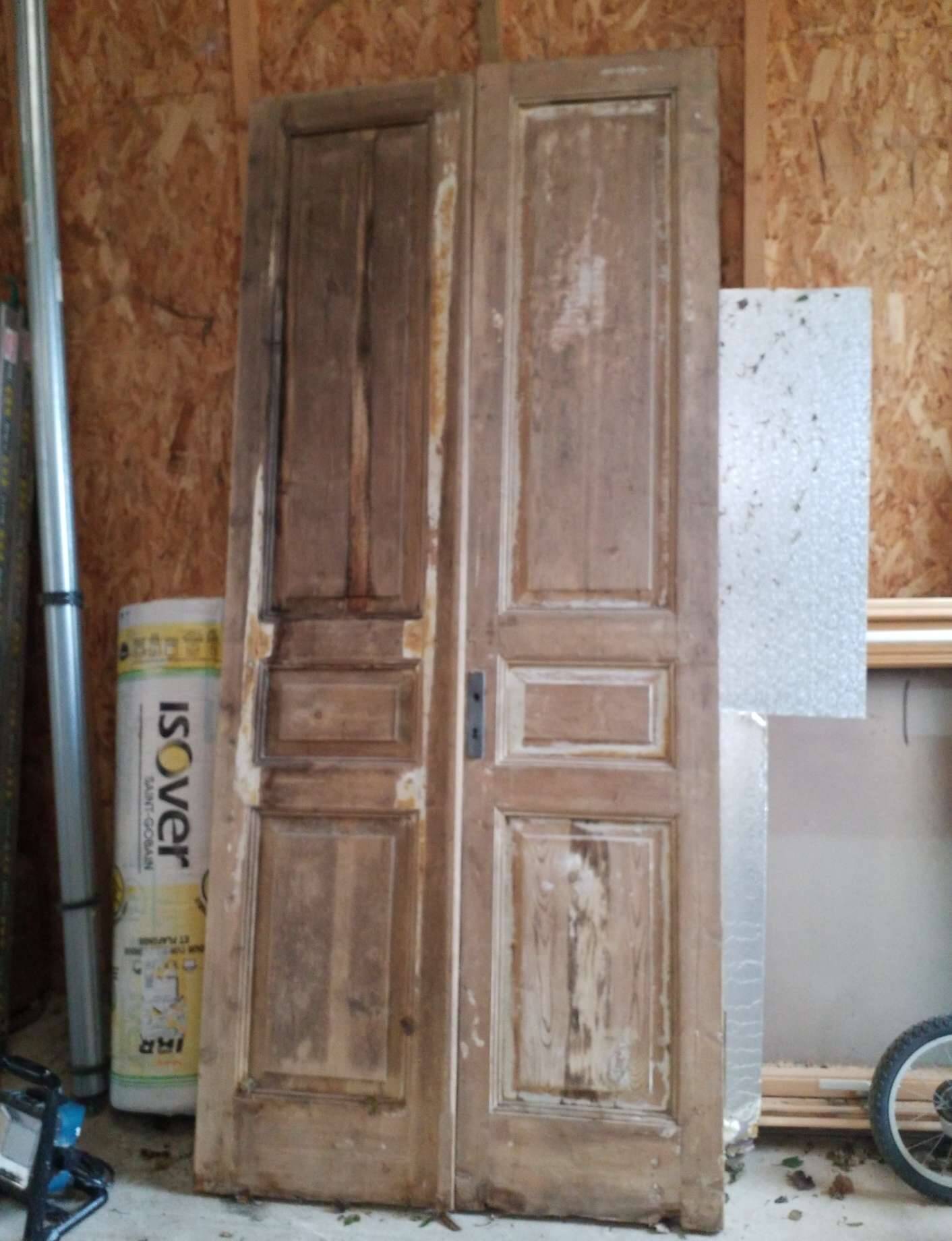 Pair of old doors