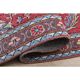 1970s Vintage Persian Handmade Wool Red Oversized Rug 297x378