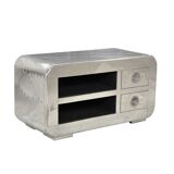 Aviator tv cabinet vintage storage display cases