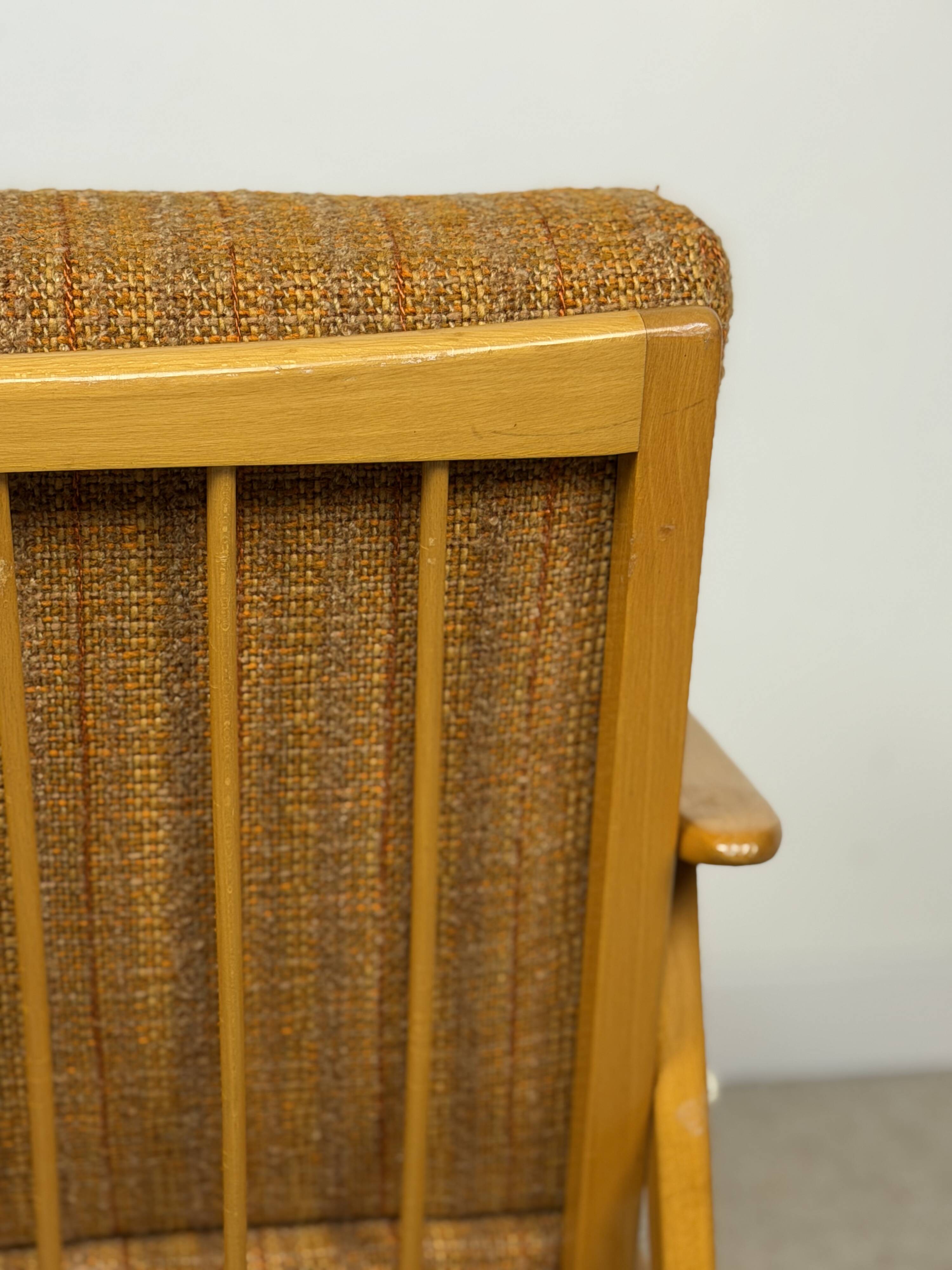 Vintage Scandinavian-style armchair