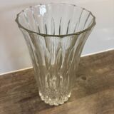 Vintage glass vase by Jiří Řepásek for Sklo Union 1960s