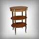Small Marquetry Coffee Table, Transition Louis XV Louis XVI style –