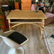 Bureau rotin et cannage