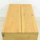 Antique solid wooden trunk
