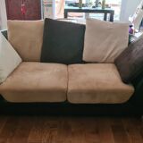 Sofa 2 places leather