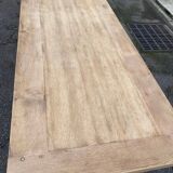 Renovated extendable farmhouse dining table in solid oak, 19th century, 200-300cm.