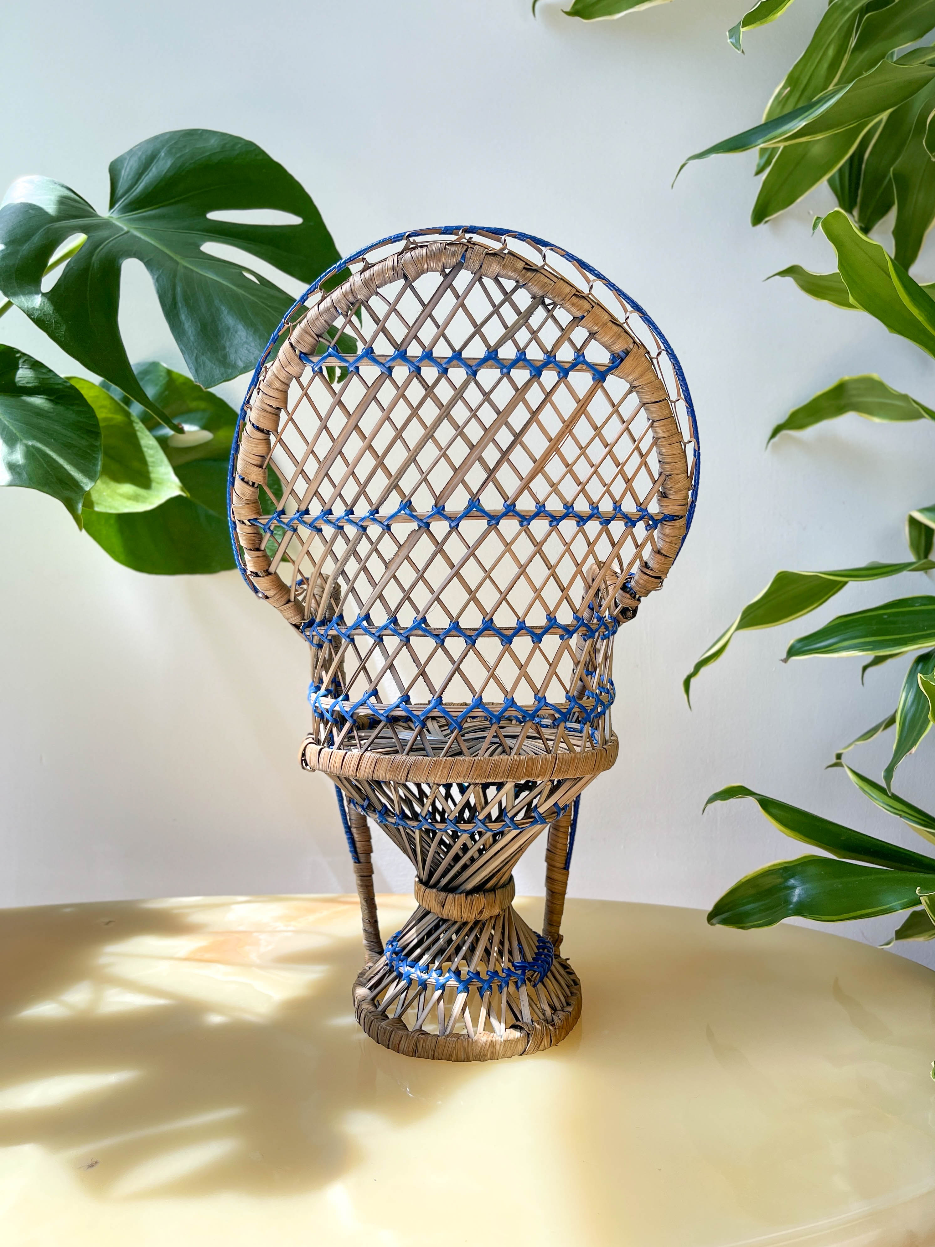Emmanuelle rattan armchair for dolls
