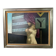 Painting "Nude at the traffic sign" Belgian Pop Art, MACKOWIAK ERWIN, oil on canvas, ca 1975