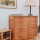 1950s chest of drawers with mustache feet