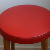 3 Baumann stools 700mm skai