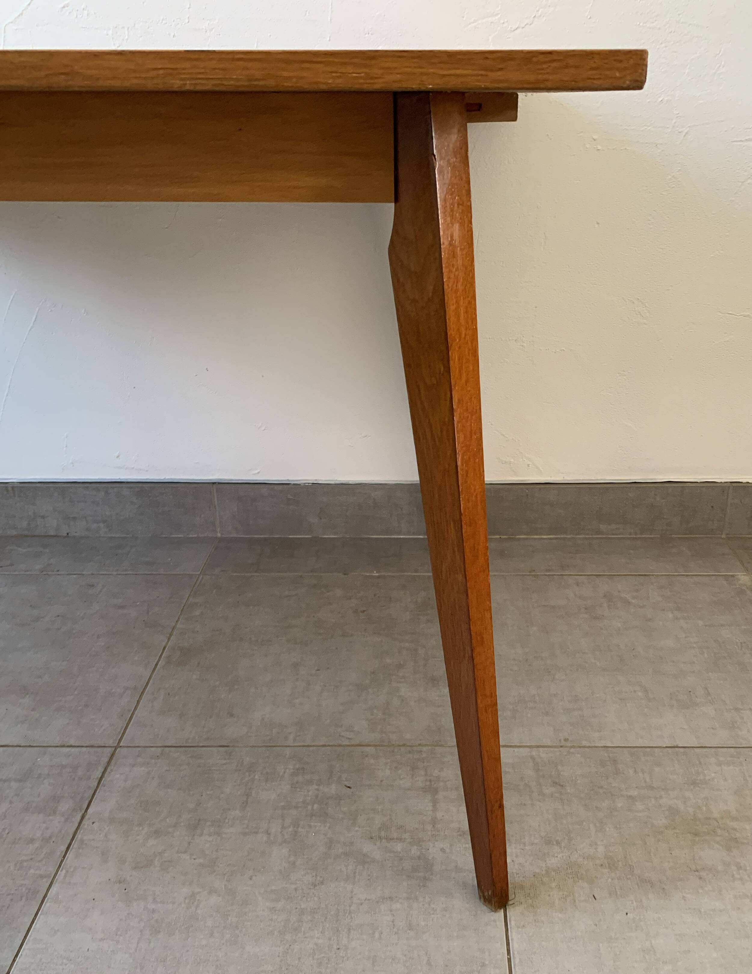 Vintage oak table, 1950s
