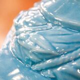 Ceramic vase from Manises with a floral decoration.