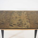 Table and 6 chairs for the dining room of the '70s