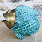 Fish soliflore in bronze