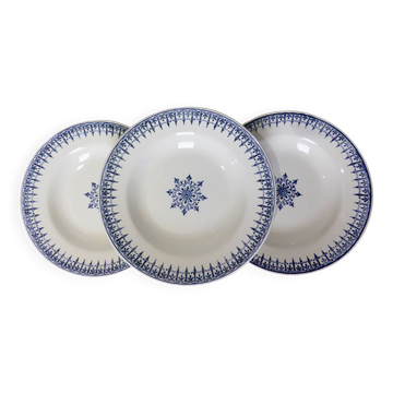 3 vintage deep plates from St Amand model Primax 211255