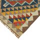 Turkish Handwoven Vintage Herki Kilim 95 cm x 360 cm