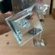 Pair of crystal candlesticks