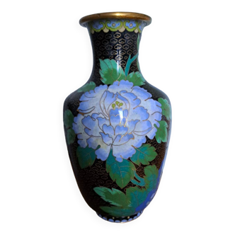 Vase cloisonné chinois