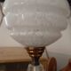 Vintage glass table lamp