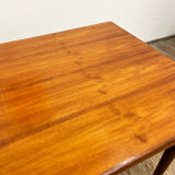 Extendable Mid Century Teak Dining Table with pull out leaves, Denmark, 1950s