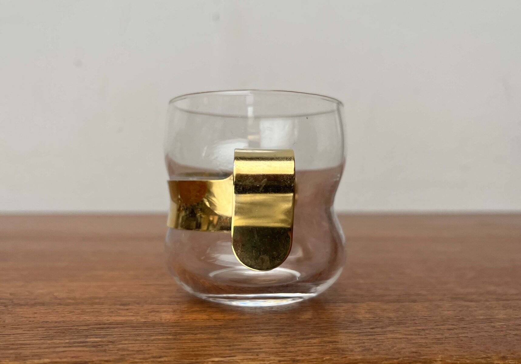 Vintage tea glasses Paula Series by Jorma Vennola for Iittala, 1970s, set of 2