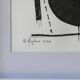 Original framed abstract artwork - Bertrand Mugabure
