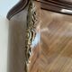 Louis XV style two-door wardrobe in rosewood.