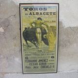 Old bullfight poster