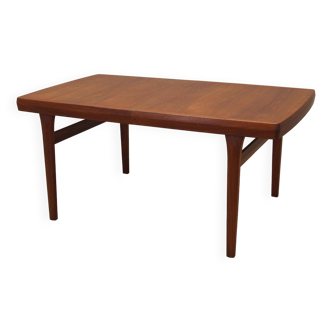 Teak table, Danish design, 1970s, production: Denmark