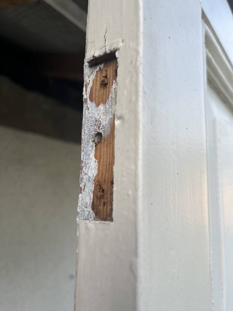 Set of 3 solid wood doors