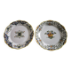 Set of two plates by Géo Martel.